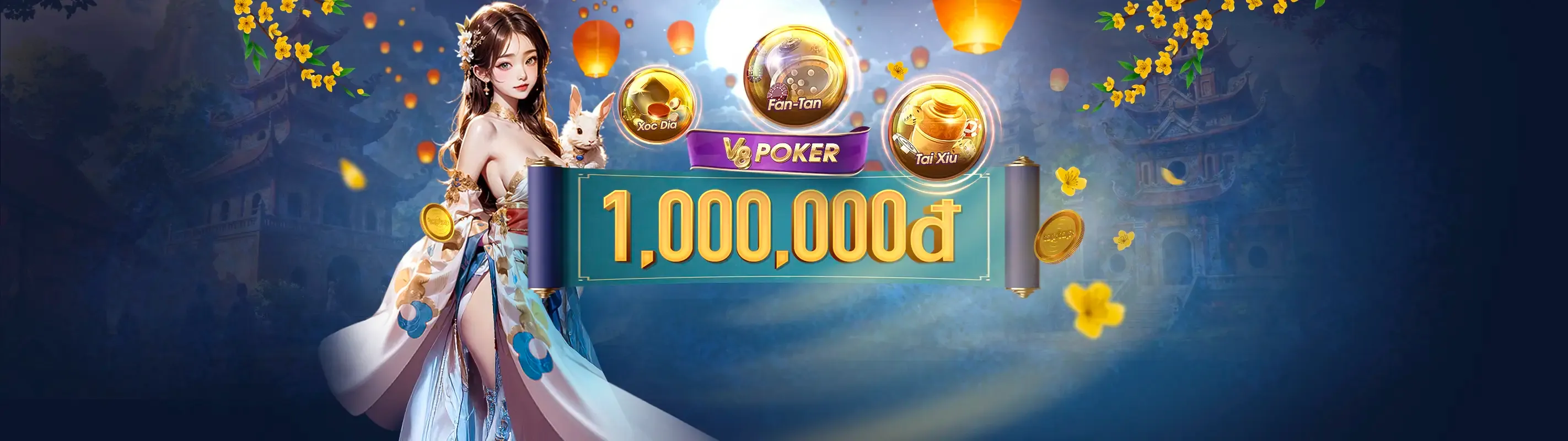 Hình ảnh jackpot slot game với tiền vàng và biểu tượng chiến thắng tại U888VIP1